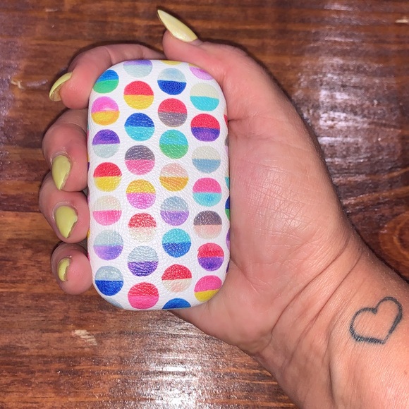 Brighton Mini Box Fashionista "THINK HAPPY BE HAPPY” Pill Box - Picture 11 of 16